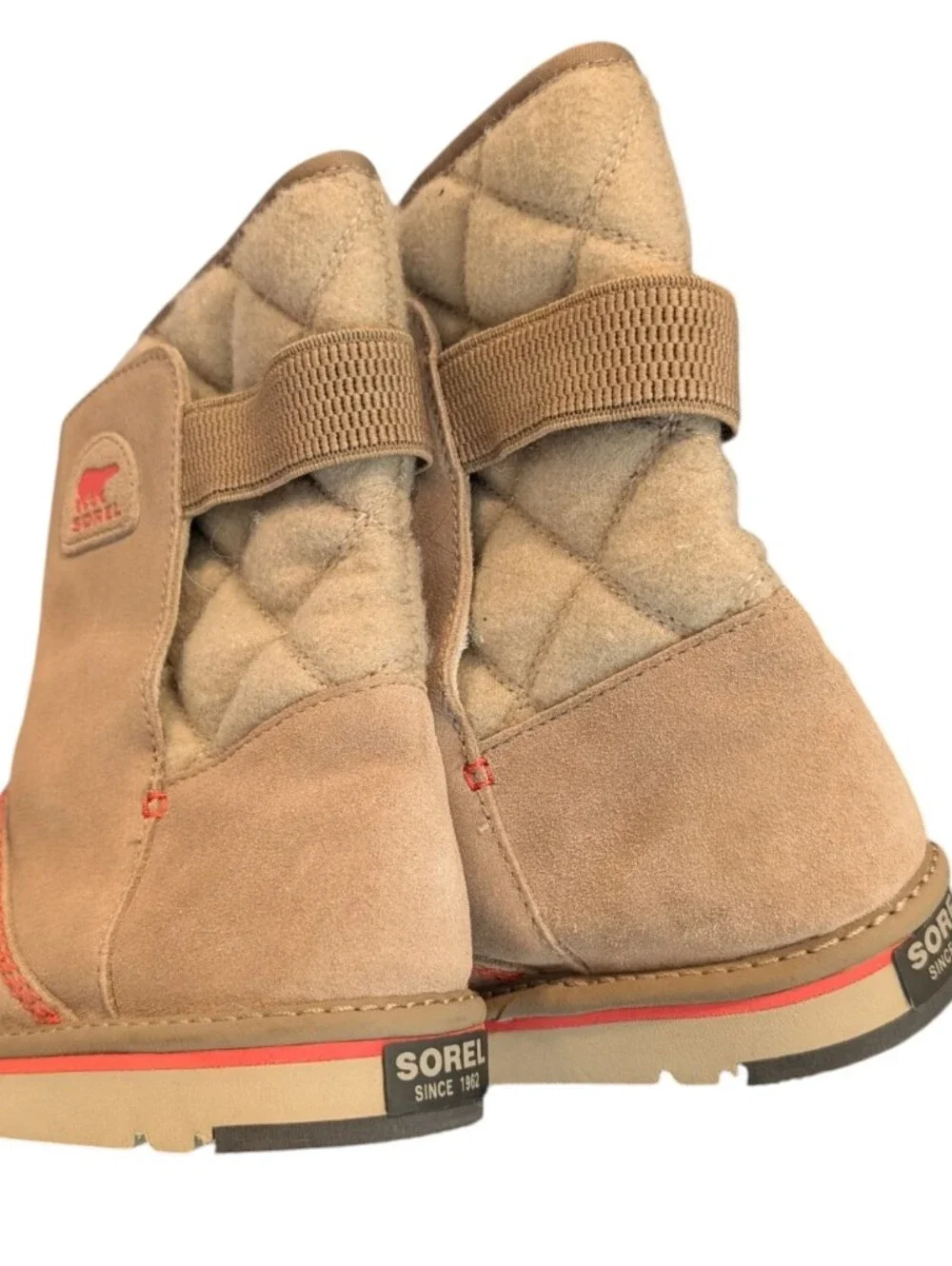 Sorel tan Campus Shorty Boot - Girls Size 5 Nwot